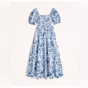 Abercrombie Midi Floral Dress (size S, worn once)